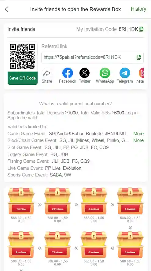 Refer Friends and Earn 558 PKR